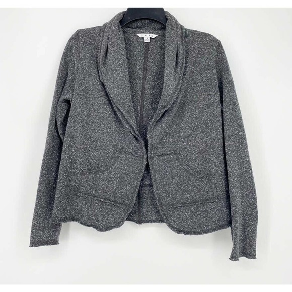 CAbi Sweaters - CAbi Women's Heather Gray Fleck Cardigan #170 Size Small Cotton Blend Career